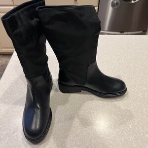 Calvin Klein women's black boots, size 6.